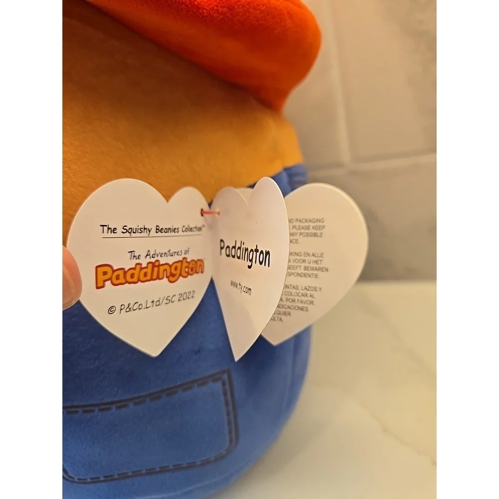 Ty‎ Squishy Beanies PADDINGTON BEAR 14